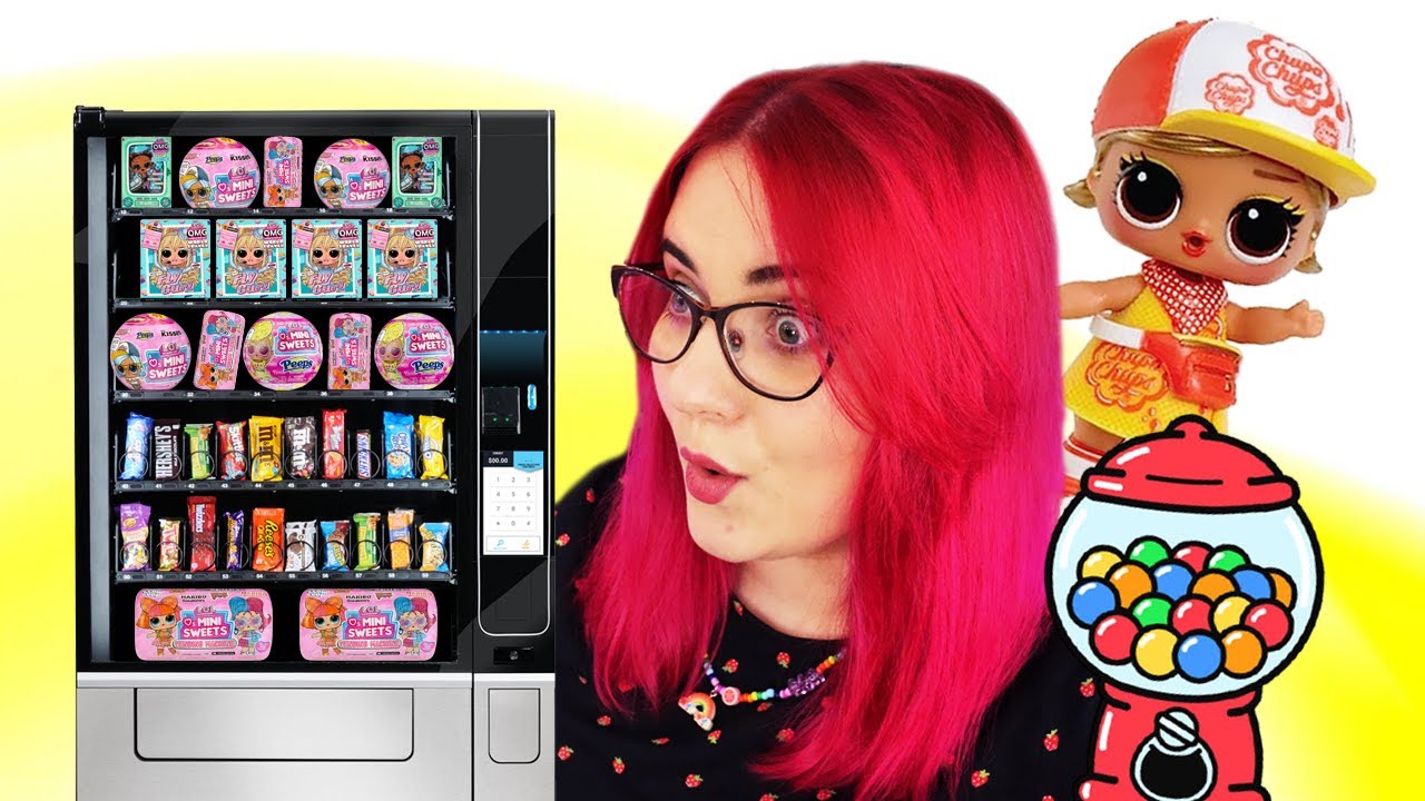 AUTOMAT ze SŁODYCZAMI LOL Surprise 🍭