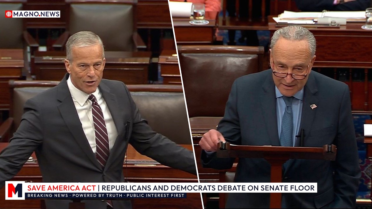 🇺🇸 SAVE America Act 🗳️ Senate Debate on Banning Illegal Alien Voting in American Elections [LIVE]