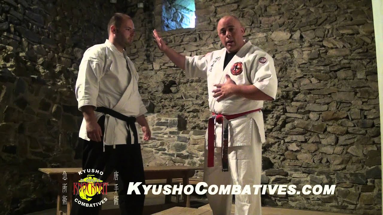 Dustin Seale's Kyusho Combatives - Front Kick Technique