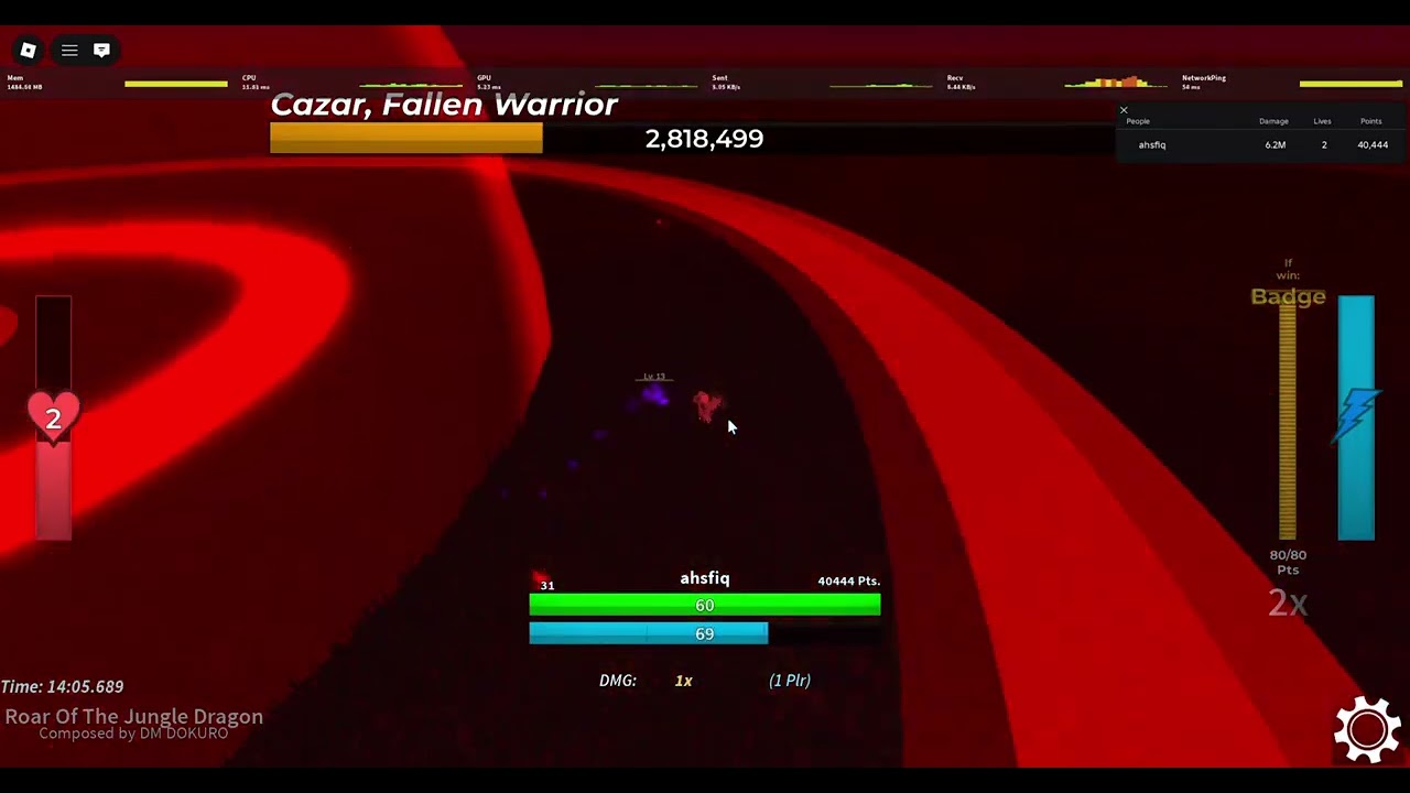 cazar fallen warrior solo with glacier
