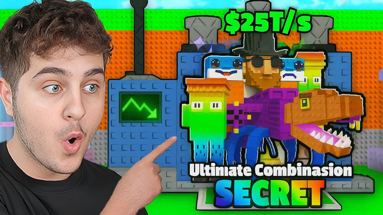 Combin SECRETUL SUPREM din STEAL A BRAINROT..