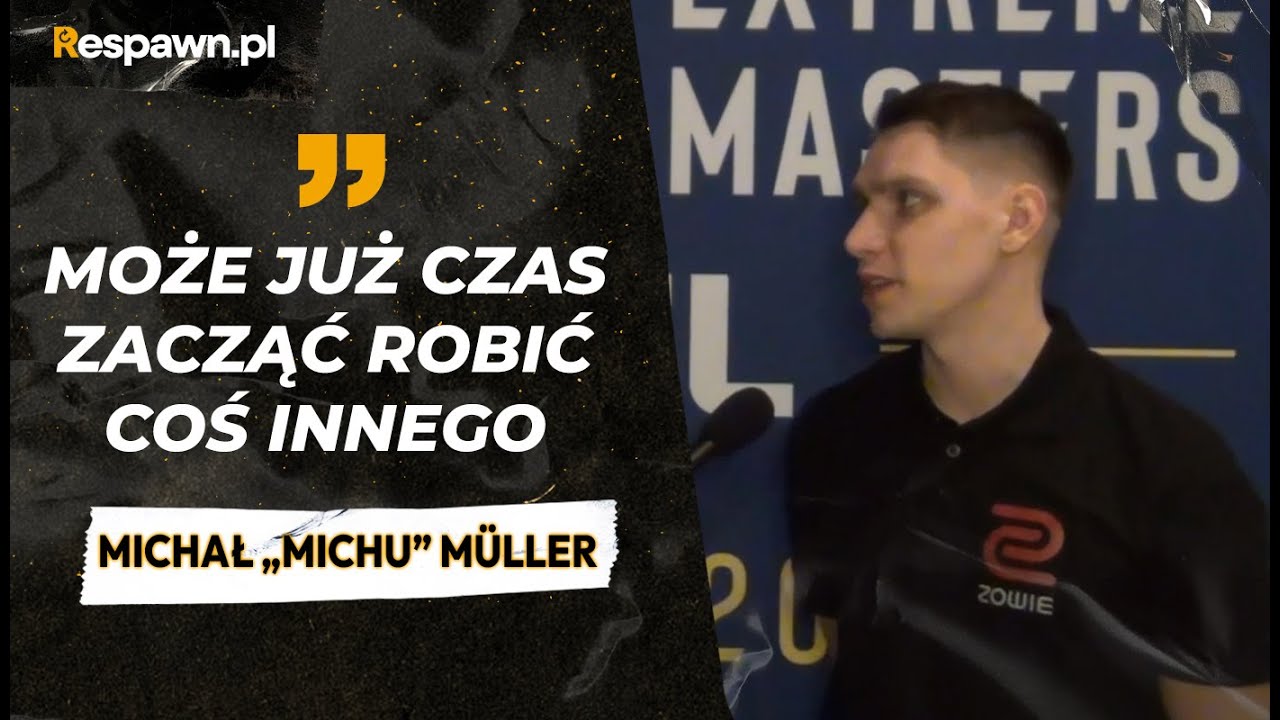 MICHU o końcu kariery, problemach CS2 i aktualnych planach
