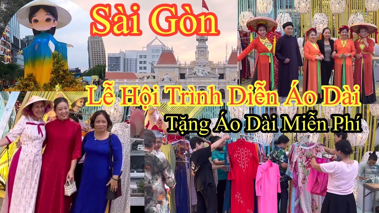 Sài Gòn Lễ Hội Trình Diễn Áo Dài Ngày Quốc Tế Phụ Nữ 8-3 