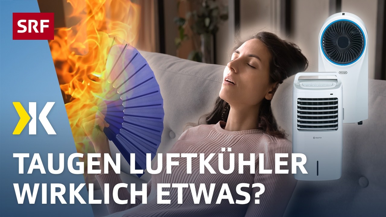 Luftk&uuml;hler im Test: Viel Wind, um wenig Wirkung? | 2025 | Kassensturz | SRF