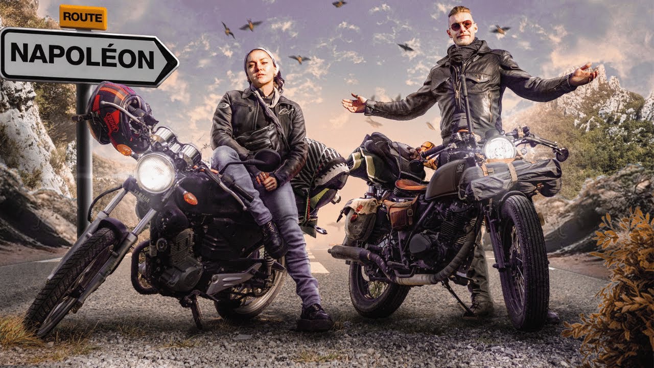7 jours pour rejoindre la mer en moto 125cc avec ma chérie (on était pas prêts ...)