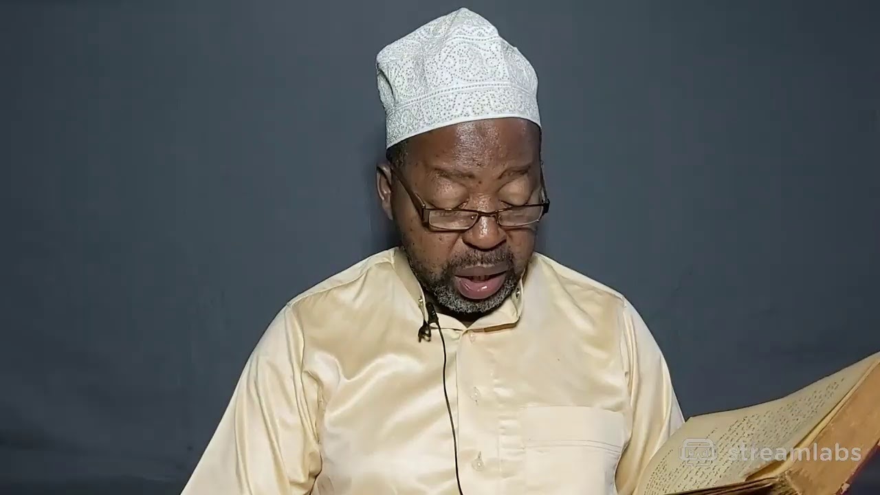 Live 2 Riyaallwu Sswaaliheen By Sheikh Mzee Kibwana Naswarahullah