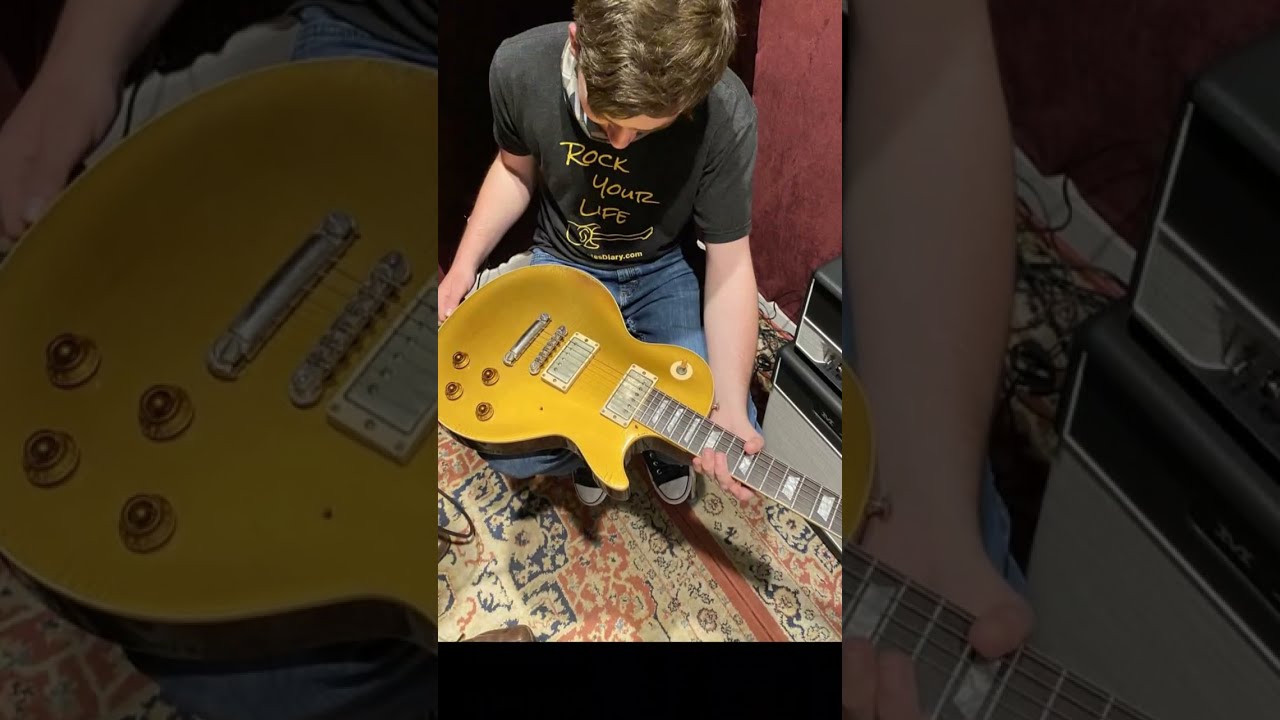 1960 Dickey Betts Replica Goldtop Played on the Allman Brothers Reunion Tour