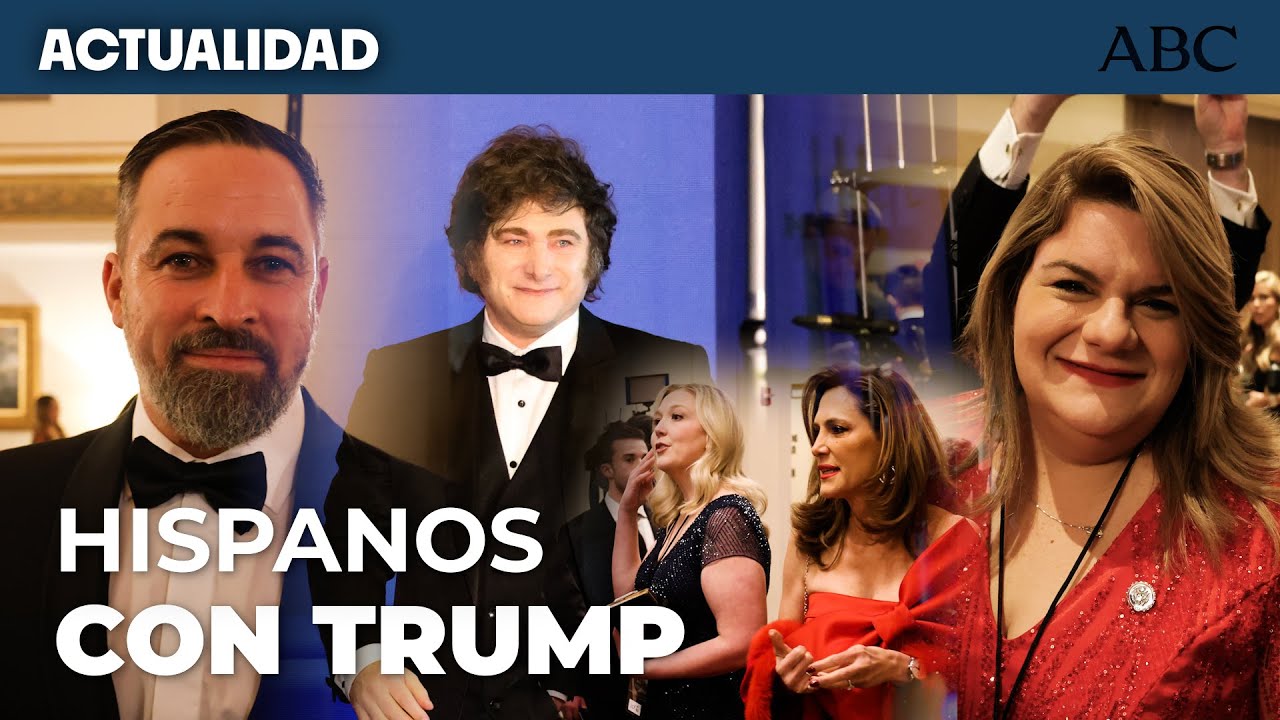 Milei desata la locura durante la gala hispana en apoyo a Trump