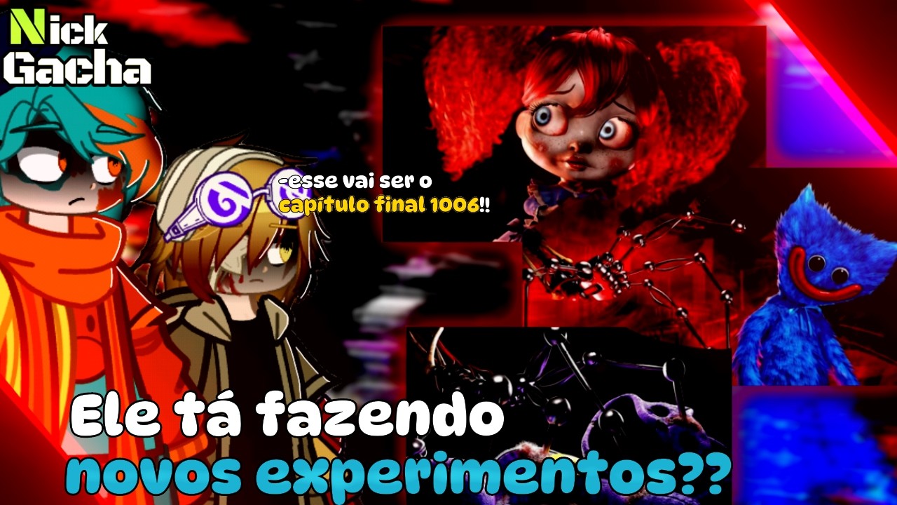 🏭•||Poppy Playtime react a Trailers de Poppy Playtime 5(@Mob_Entertainment)|Nickgacha react||•🏭