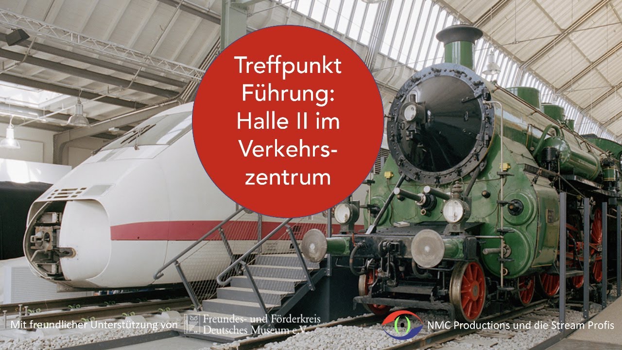 Kleiner Rundgang durch Halle II des Verkehrszentrums
