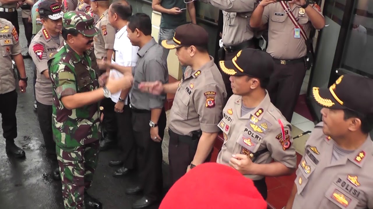 Panglima TNI & Kapolri Kunjungi Polres dan Kodim Tasikmalaya Kota