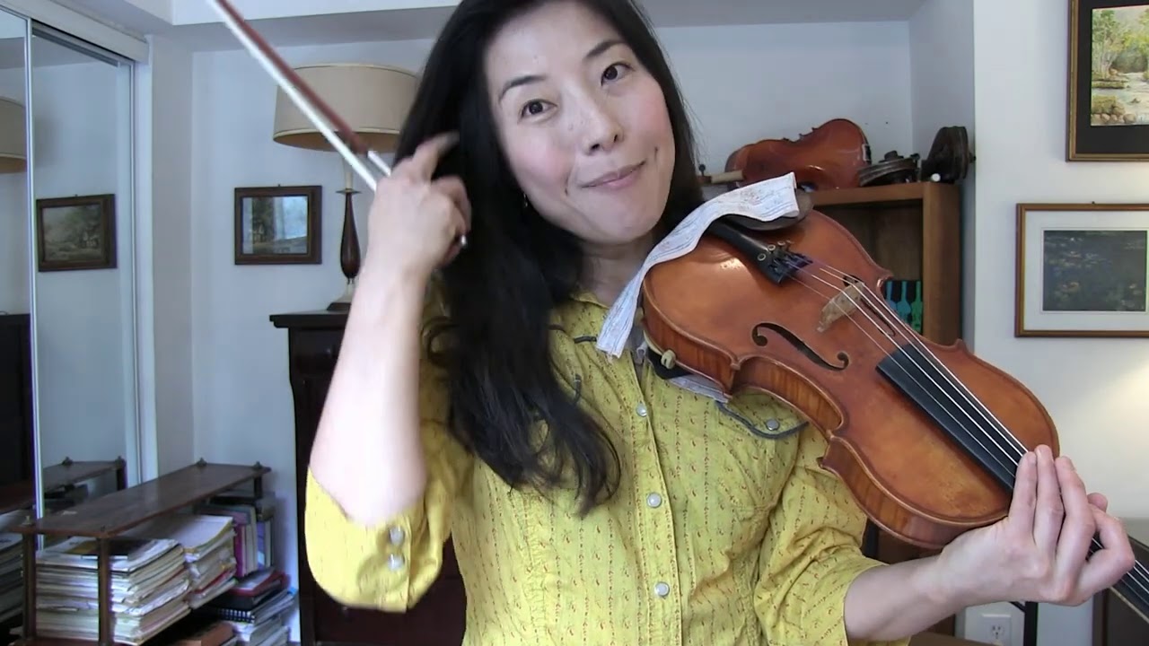 Artificial Harmonics: Sevcik op.9,  no.58