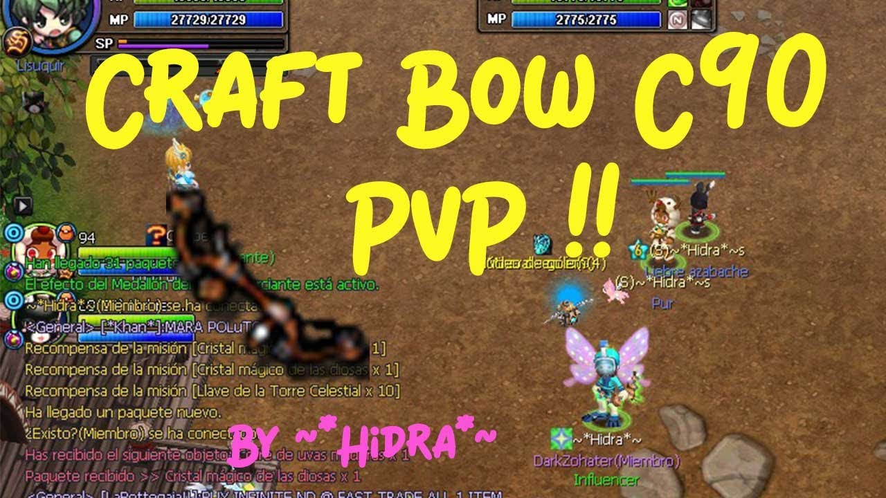 POSTGAME - CRAFTEANDO ARCO C90 PVP | MI PROGRESO #12 |  NosTale Español 2025 By ~*Hidra*~