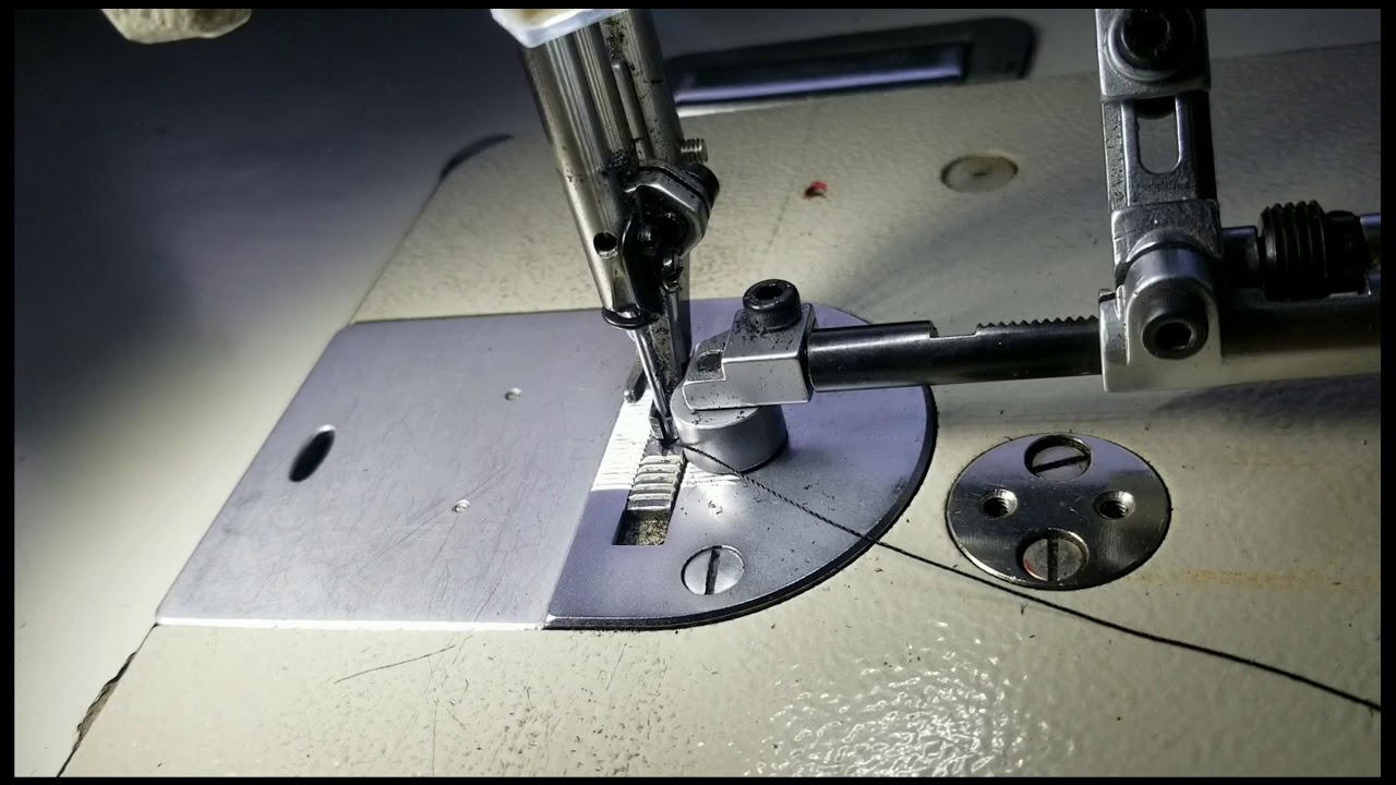 Electronic Needle Positioning system sensor setup