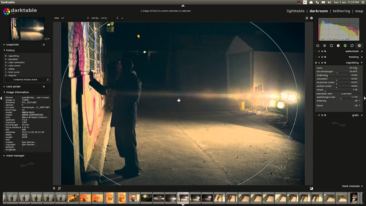 Darktable: Getting the Hollywood Blockbuster Look