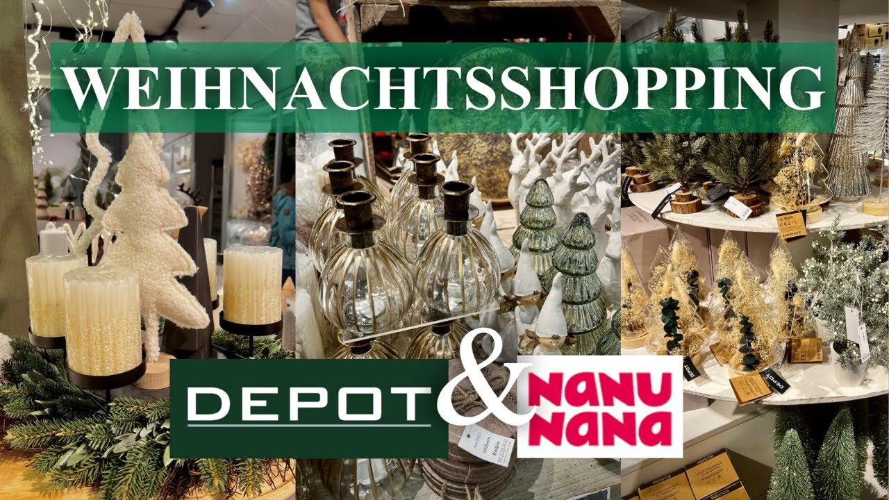🎅🏼 WEIHNACHTSSHOPPING BEI DEPOT & NANU NANA | COWGIRL SARAH 🤠