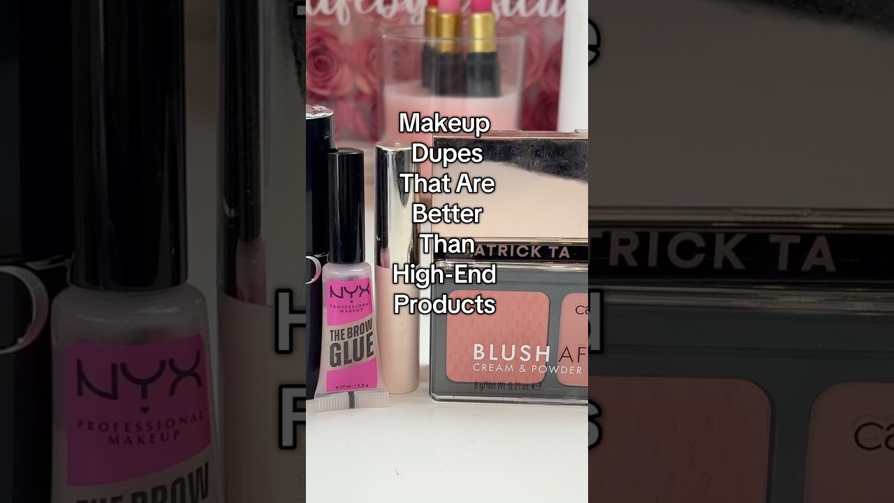 Makeup dupes better than high end #highend #makeupdupes #makeupproducts #affordablemakeup