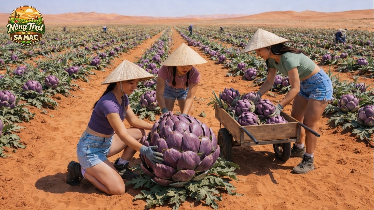 Atisô Giữa Sa Mạc Nghe Như Điên Rồ Nhưng Kết Quả Cuối Cùng Khiến Cả Thế Giới Bất Ngờ