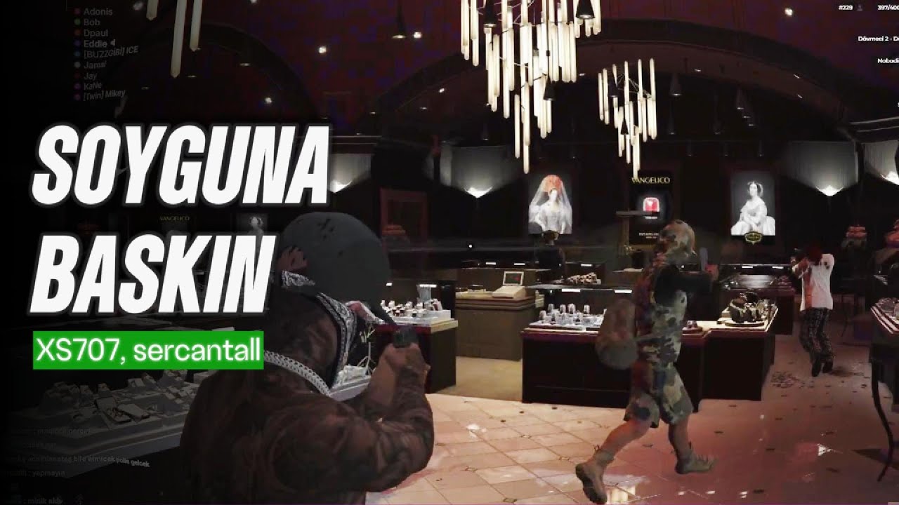 Nobodies, Favela'nın Kuyumcu Soygununu Basıyor! | XS707, sercantall