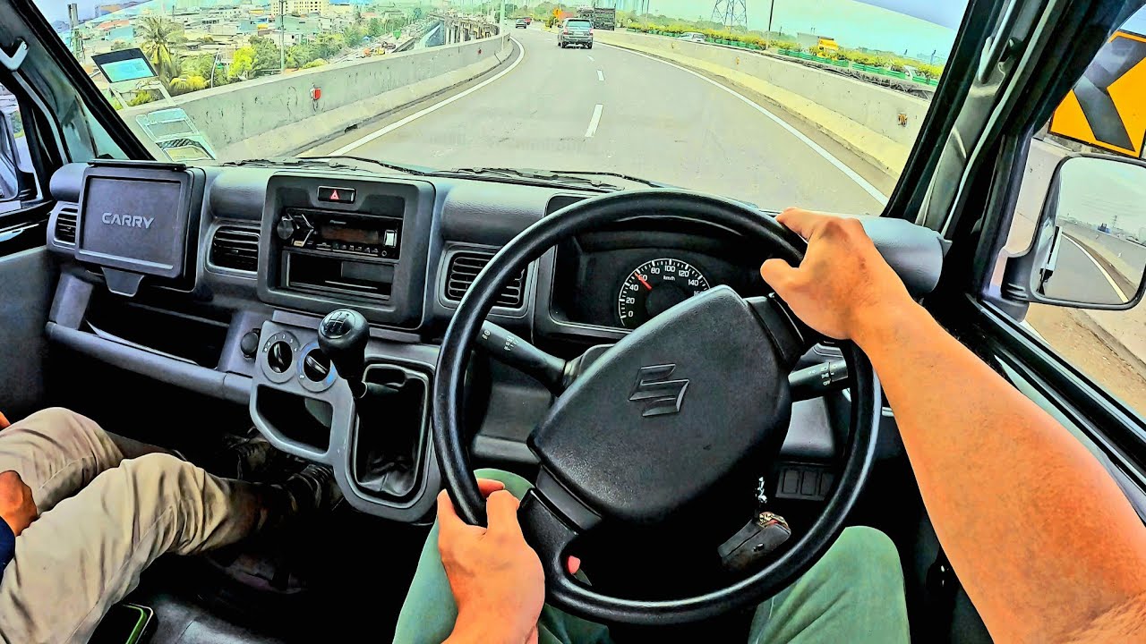 Driving POV SUZUKI NEW CARRY PICK UP 1.5 M/T 2024 | ACCELERATION & HANDLING | Car Test Drive ASMR