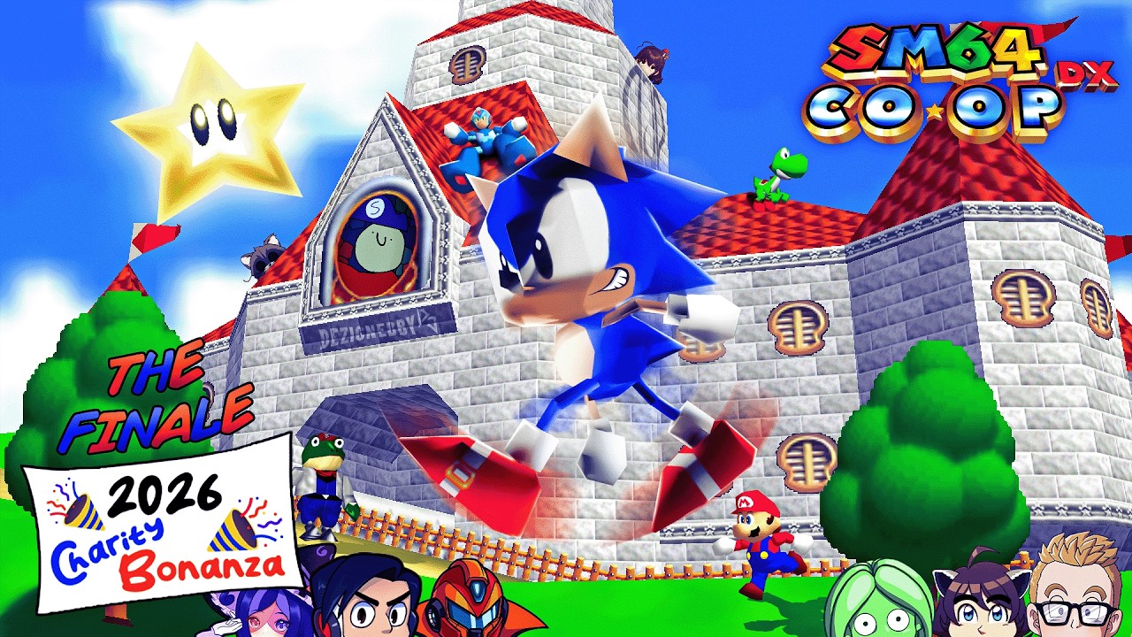 Charity Bonanza 2026 ✨ - The Finale | SM64 Co-op DX