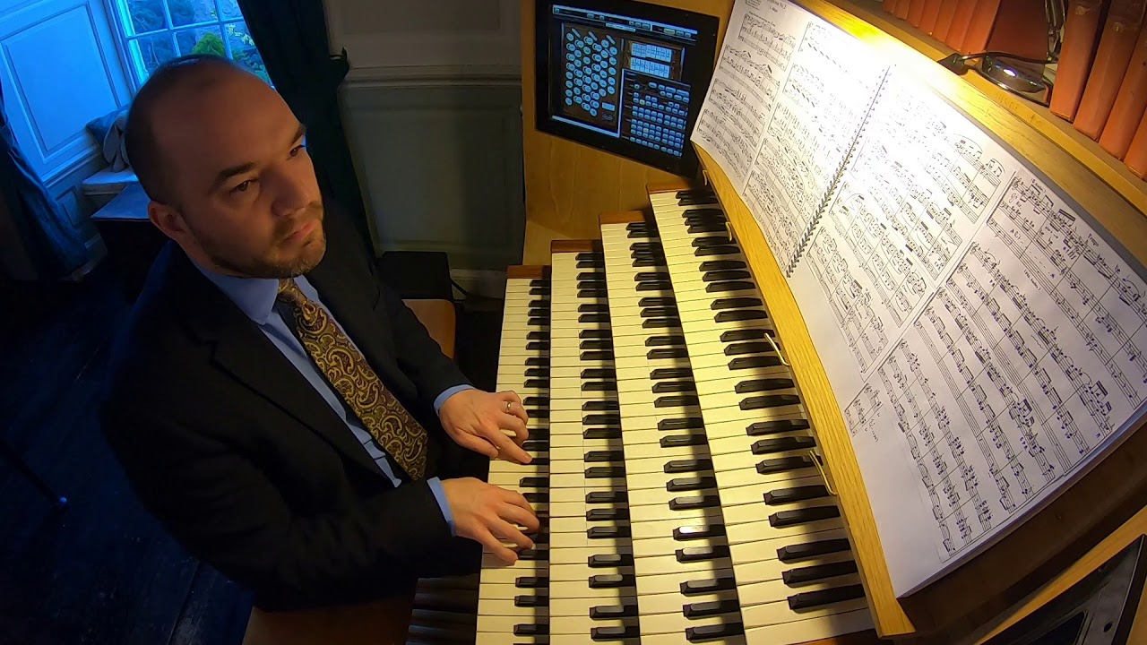 Daniel Cook plays Allegro from Symphonie II by Louis Vierne