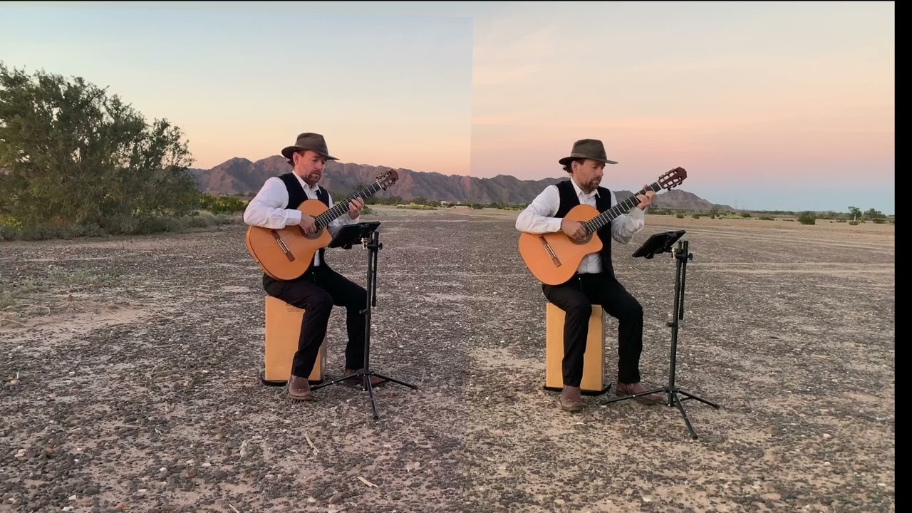 Gymnopedia No 1 by Eric Satie  -  Classical Guitar Duet Arr.