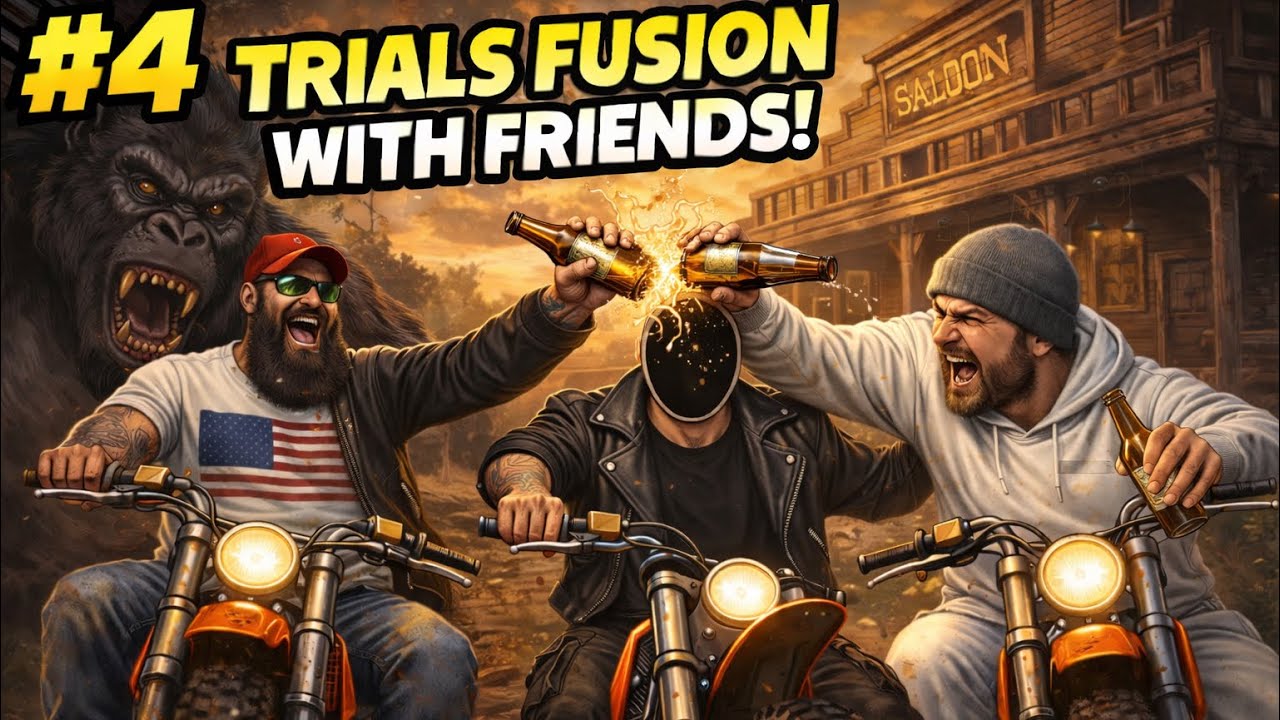 Trials Fusion with Friends - Game 4 