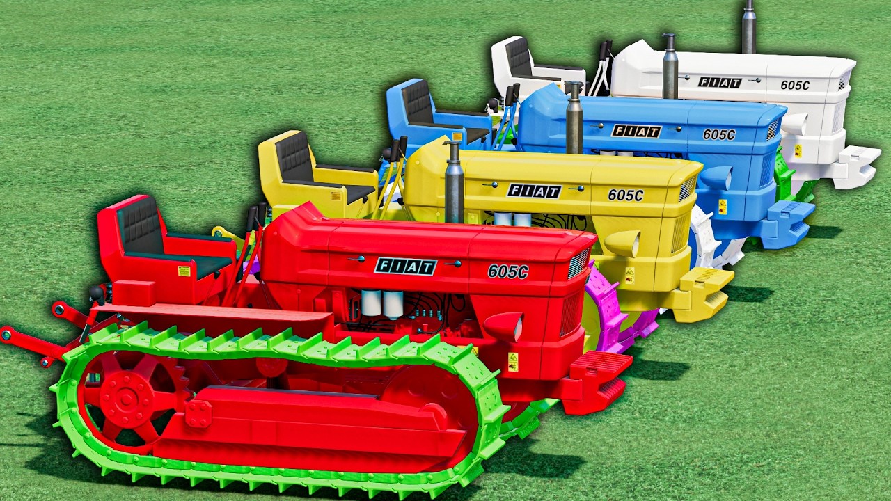 Manure Work With Mini Tractor -  TRUCKS  Of Colors | Farming Simulator 22