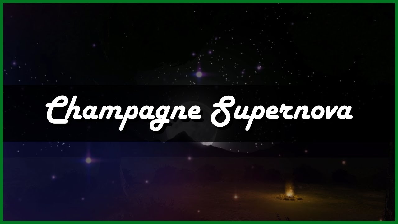StealthRG - Champagne Supernova [Cover]