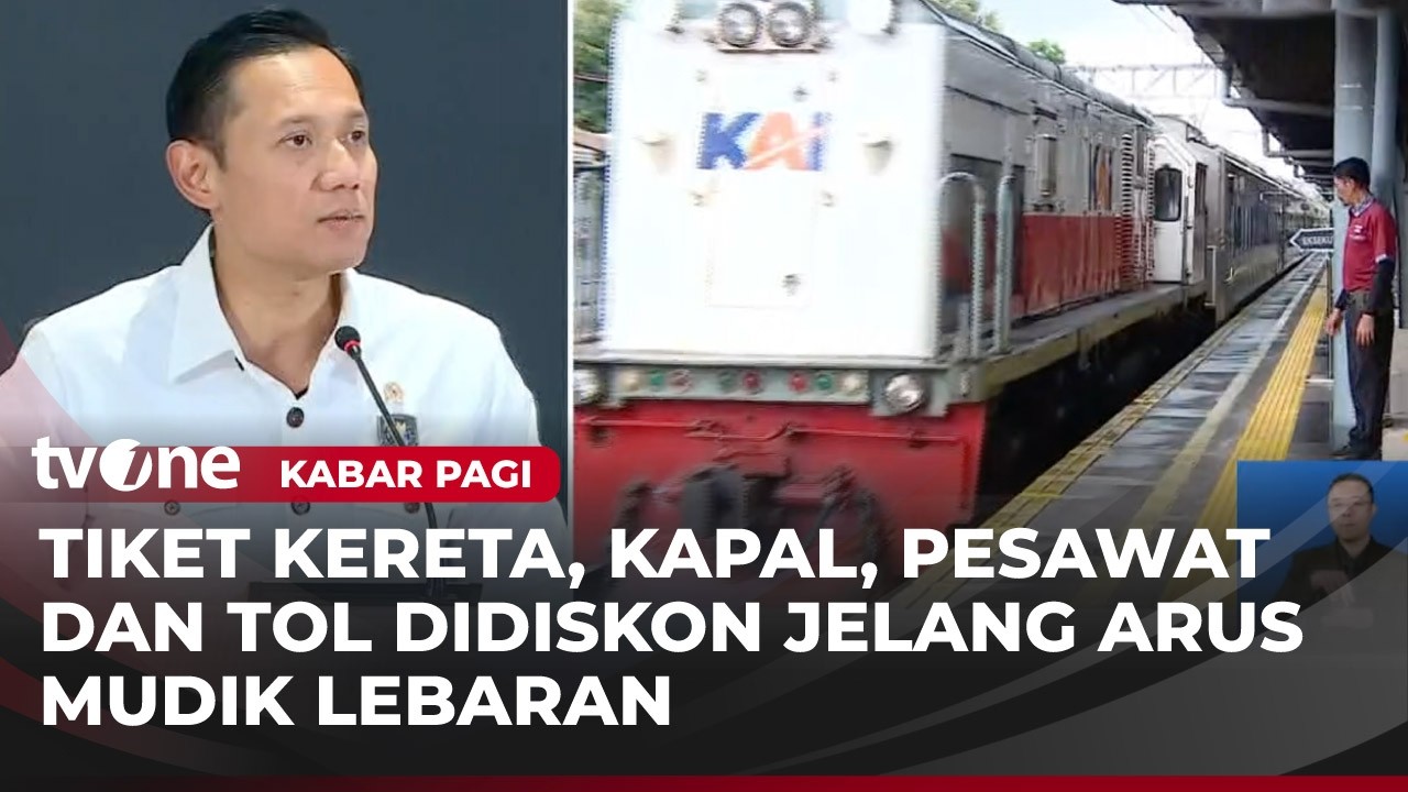 Simak! Pemerintah Bagikan Berbagai Diskon Jelang Mudik Lebaran 2026 | Kabar Pagi