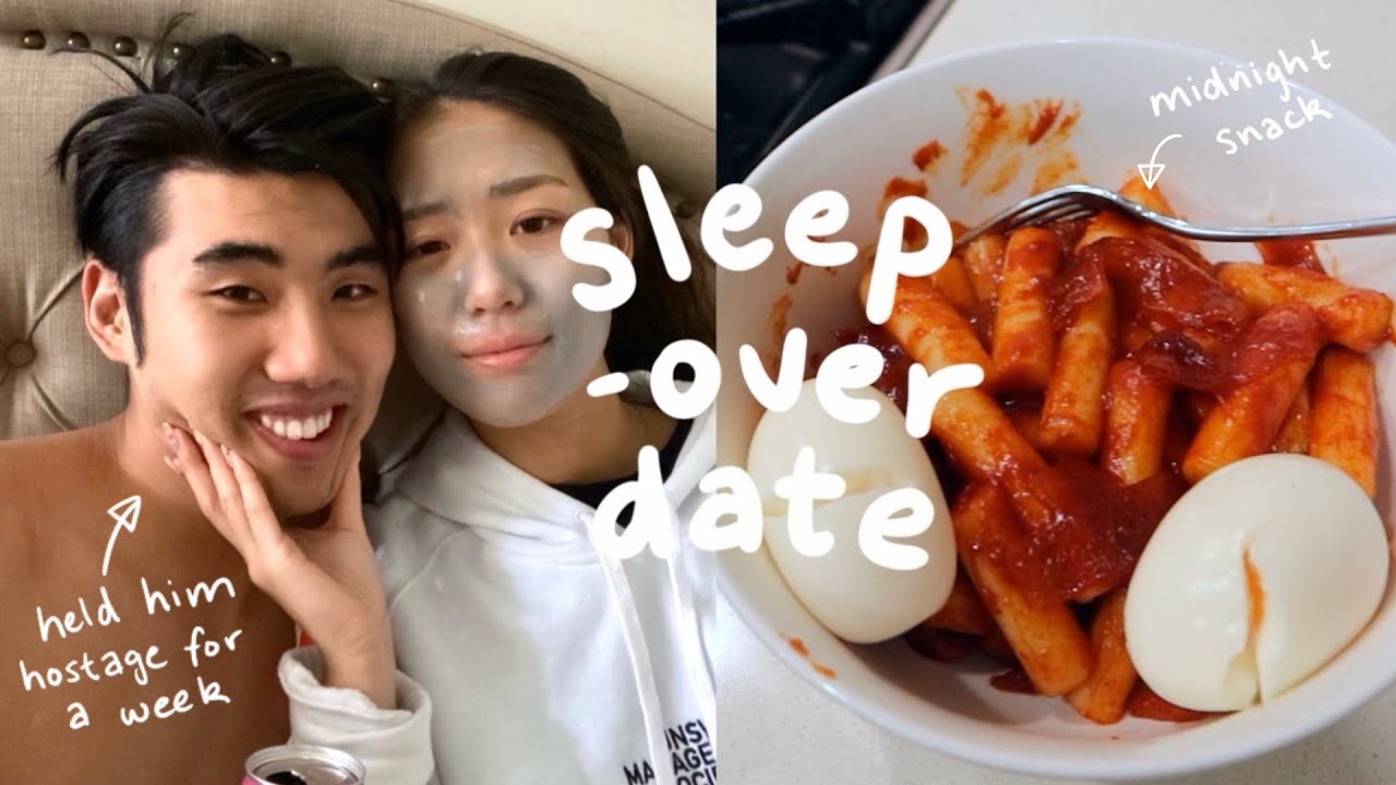Student Diaries | sleepover with my bf, chill study & lots of cooking