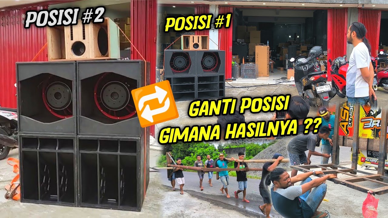 Mak Jleng 🔊Box Beton & Brecust Ganti Posisi pakai power MC20000 PRO gimana hasilnya??