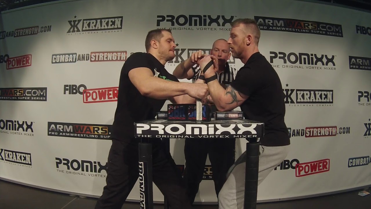 Arm Wars | Armwrestling | Reilly (IRE) v Kling (GER) | Left