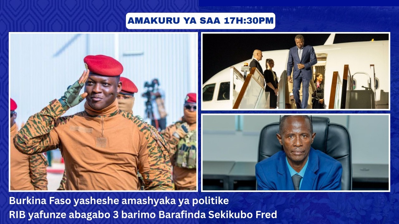 #AMAKURU YA 13H : RIB yafunze abagabo 3 barimo Barafinda Sekikubo Fred