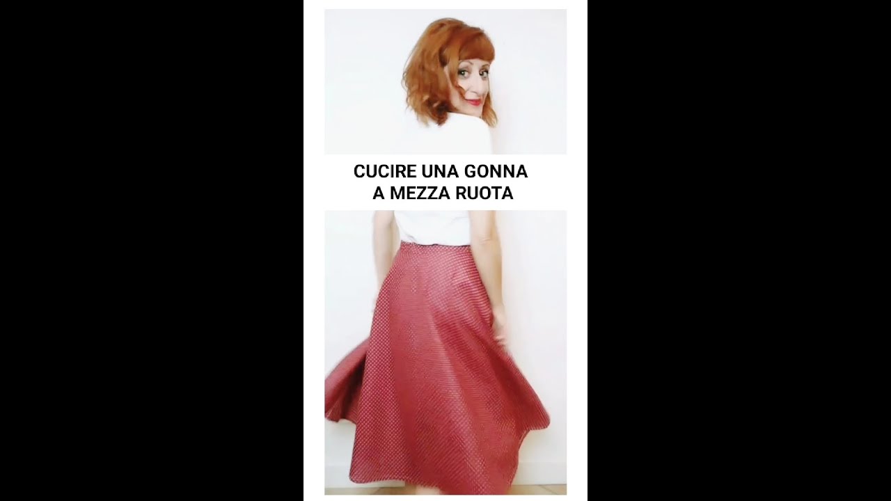 Come cucire una gonna a mezza ruota stile anni 50