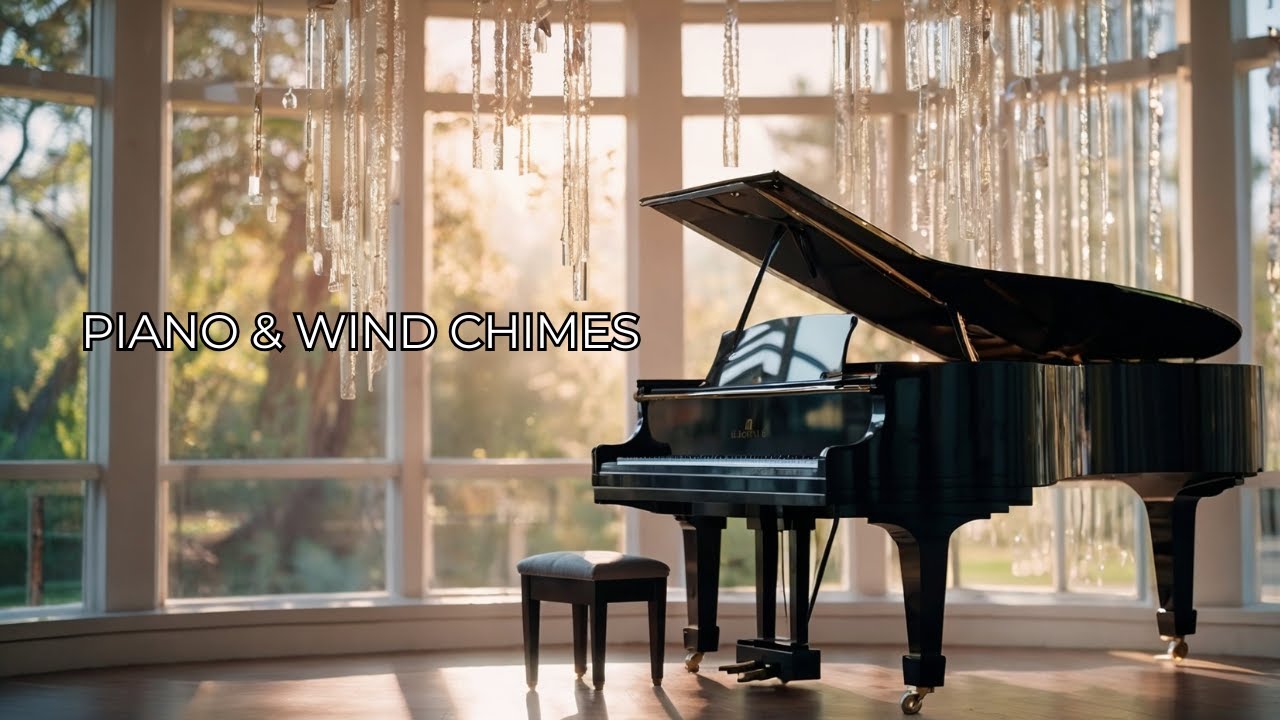 Inner Calm | Relaxing Piano & Wind Chimes for Deep Sleep and Meditation 4K
