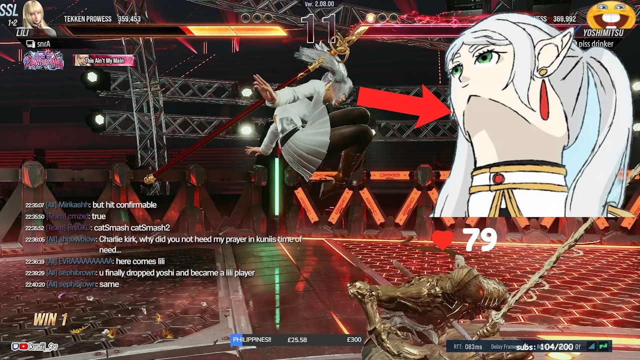 Old Hag Elf Frieren gets hit with ancient mind control spell - Yoshimitsu Mind Control 19