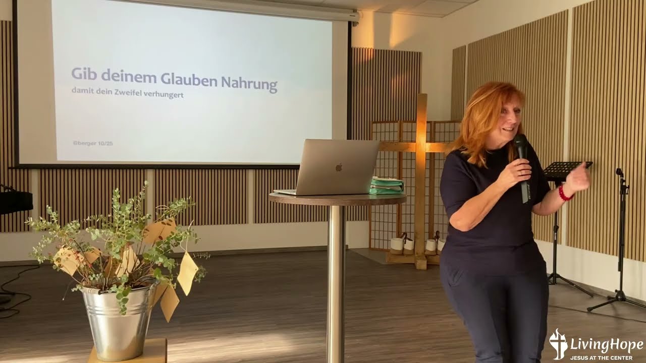 Gib deinem Glauben Nahrung, damit dein Zweifel verhungert (Raphaela Berger, 26. Oktober 25)