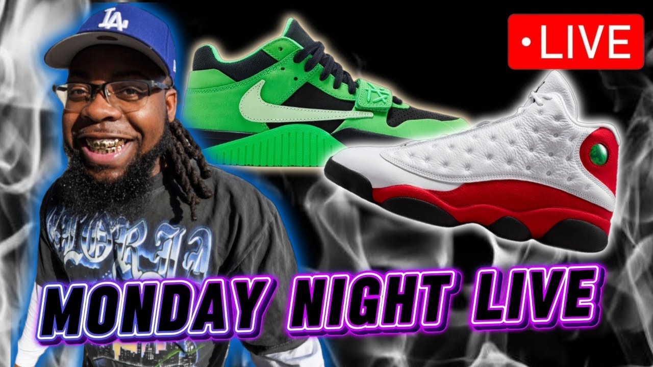 🚨Monday Night Live🚨 This week in Sneakers, Fit Battle predictions 👀 + Nike Reaching back?