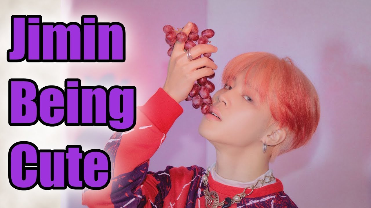 Jimin Being Cute
