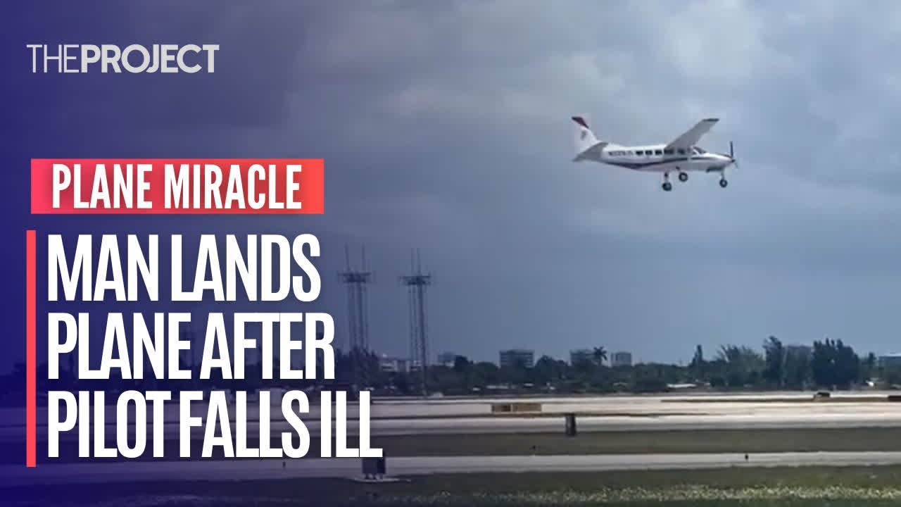 Man With No Flying Experience Lands Plane After Pilot Falls Ill
