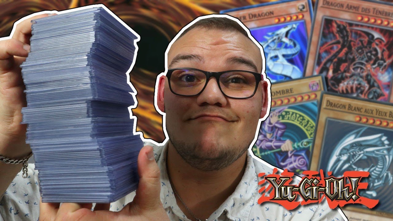 MA PILE DE CARTE DE COLLECTION YU-GI-OH! 😍 (J'en suis assez fier)
