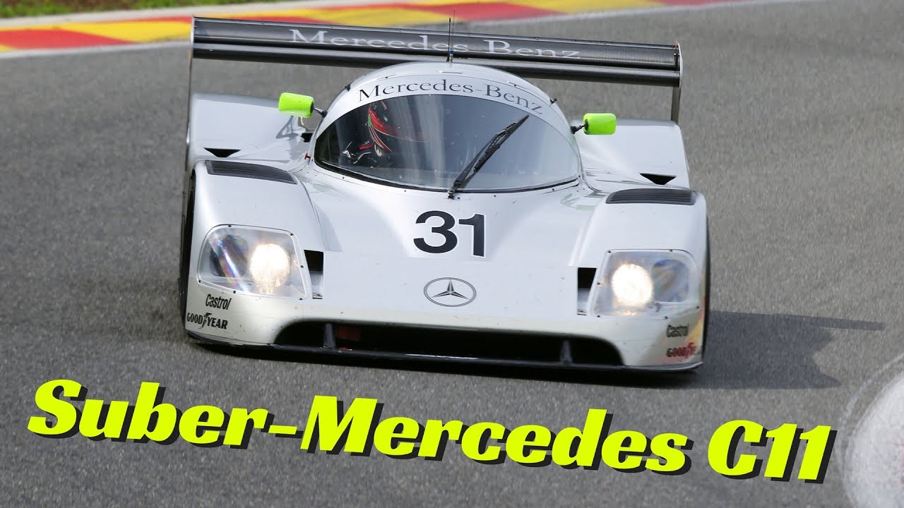 Sauber-Mercedes C11 (Ex Schumacher) in action @ Spa Francorchamps - Pure Sound!