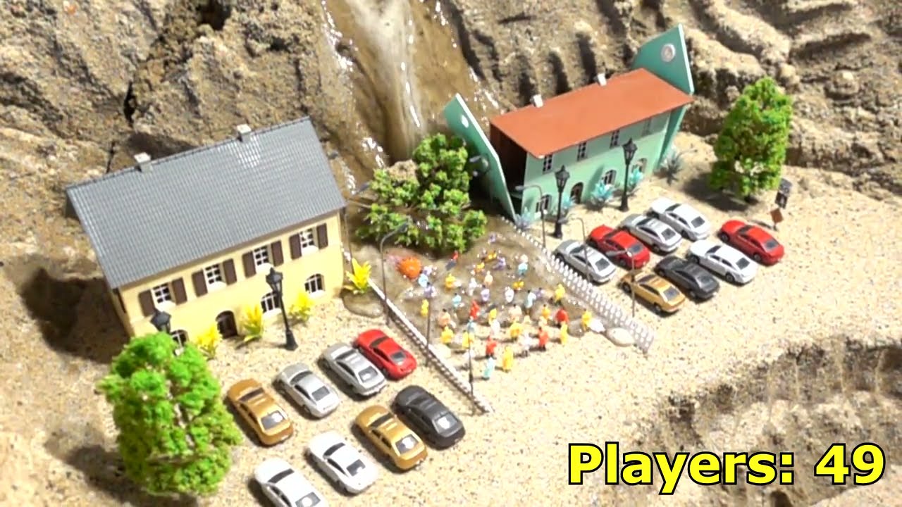 Squid Game Part 1 - Diorama Dam Breach