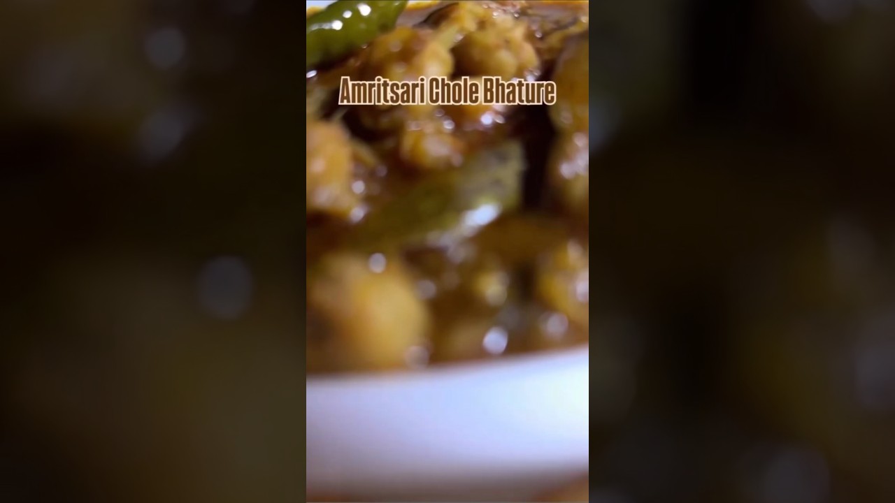 The Ultimate Comfort: Golden Bhature & Spicy Amritsari Chole​​​