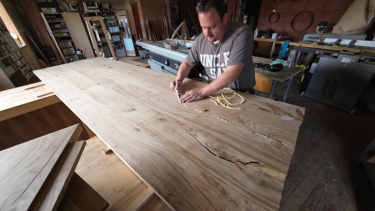 Smart - Verleimung - 3 Meter langen Eichenbohlen einfach verleimen