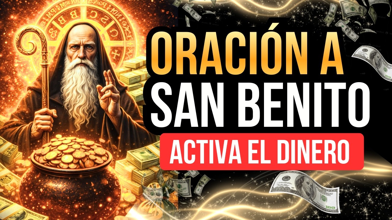Reza esto a SAN BENITO y Abre Caminos de DINERO Hoy 🙏🏼💵!!!!!