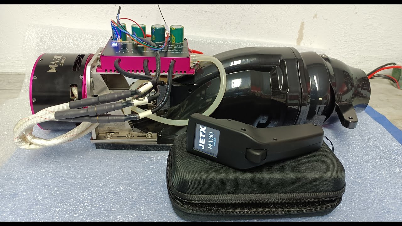 Create Your Own Jet Surfboard or Mini Jet Boat! JetX-100V2 Kit 15Kw/25Kw