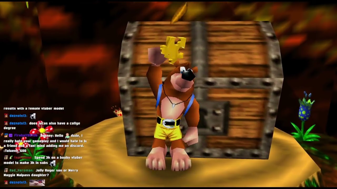 The world may be falling apart but at least they can put zelda in banjo now and it runs on my comput